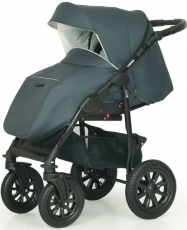 Дитяча коляска 2 в 1 Verdi Laser BLACK 9023-VLB-04, graphite